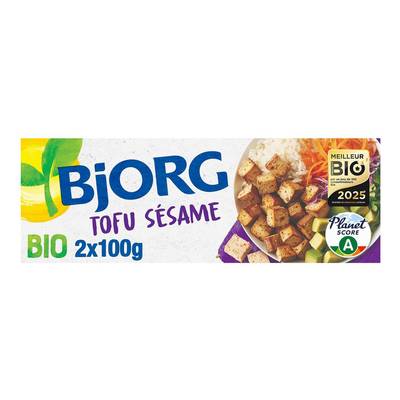 Bjorg Tofu Sésame Mariné Bio, 200g