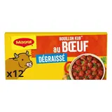 Maggi Bouillon Kub Boeuf dégraissé - 12 cubes, 12x10g