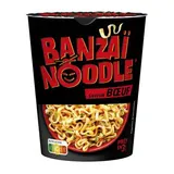 Panzani Nouilles Instantanées saveur Boeuf - Banzaï Noodle en cup, 67g