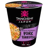 Tanoshi - Japon Nouilles Japonaises Saveur Porc Tonkotsu en cup, 70g