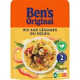 Ben's Original Riz aux Légumes du Soleil en sachet micro-ondable, 220g