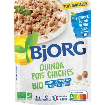 Bjorg Quinoa pois chiche Plat Cuisiné bio, 250g