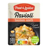 Paul & Louise Ravioli Saumon Aneth en sachet micro-ondable, 300g
