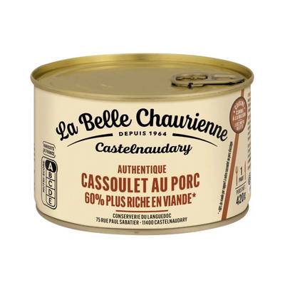 La Belle Chaurienne Authentique cassoulet au porc, 420g