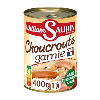 William Saurin Choucroute Garnie, 400g