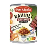 Paul & Louise Ravioli à la Bolognaise en conserve individuelle, 400g
