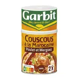 Garbit Couscous à la Marocaine Poulet Merguez en conserve pour 2, 1050g