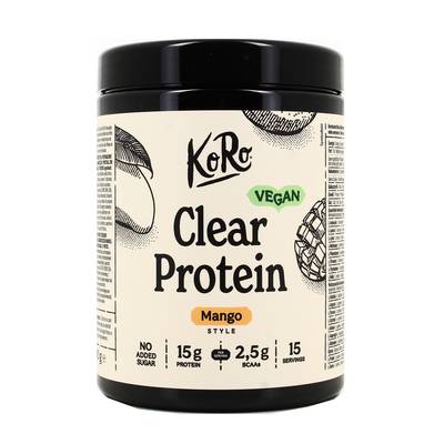 Koro Clear proteine vegan à la mangue pour boisson, 300g