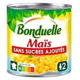 Bonduelle Maïs Sans Sucres Ajoutés en conserve, 285g