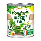 Bonduelle Haricots verts extra-fins sans résidu de pesticides en conserve, 440g