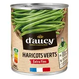 D'aucy Haricots Verts Extra fins en conserve, 440g