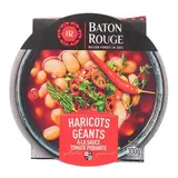 Baton rouge Haricots Géants à la Sauce Tomate Piquante, 300G