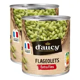 D'aucy Flageolets extra fins en conserve, Lot de 2x530g