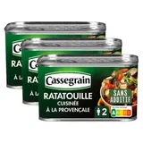 Cassegrain Ratatouille cuisinée à la provençale en conserve, Lot de 3x375g