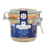 Larnaudie Foie Gras de Canard Entier à l'Ancienne en bocal 4/5 parts, 180g