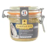 Larnaudie Foie Gras de Canard Entier au Sel de Guérande en bocal 4/5 parts, 4/5 parts - 160g