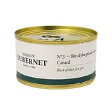 Maison Dubernet Bloc de Foie Gras de Canard du Sud Ouest en conserve 3/4 part, 130g