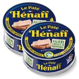 Henaff Pâté de Porc en conserve, Lot de 2x154g