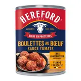 Hereford Boulettes au Boeuf Sauce Tomate en conserve, 400g