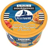 Petit Navire Tartinade de Thon Poivrons et Tomates en conserve, 125g