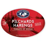 Petit Pierre Pilchards Harengs MSC - Tomate et Huile en conserve, 367g