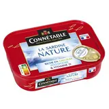 Connetable Sardine Nature en conserve, 95g
