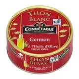 Connetable Thon Blanc à l'Huile d'Olive vierge extra en conserve, 160g