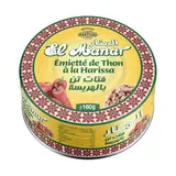 El Manar Émietté de thon à la harissa en conserve, 160g