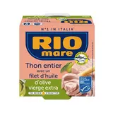 Rio Mare Thon Entier MSC avec un Filet d'Huile d'Olive Vierge Extra en conserve, 120g