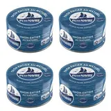 Petit Navire Thon entier au naturel Albacore en conserve, Lot de 2 - 2x93g