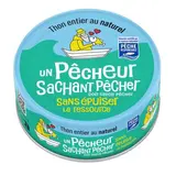 Un Pêcheur Sachant Pêcher Thon Entier au Naturel en conserve, 185g