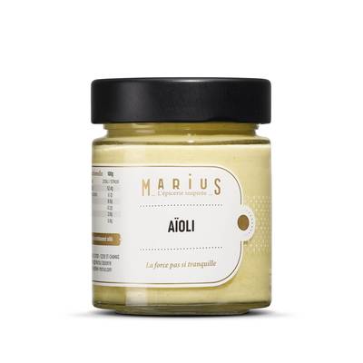 Marius, L'Épicerie Inspirée Sauce Aioli, 130g