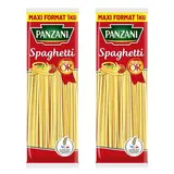 Panzani Pâtes Spaghetti, Lot de 2x1kg