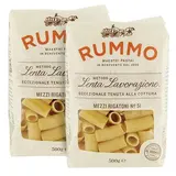 Rummo Pâtes Mezzi Rigatoni N°51 Premium, Lot de 2x500g