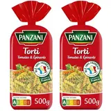 Panzani Pâtes Torti Tomates et Epinards, Lot de 2x500g