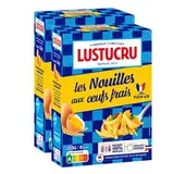 Lustucru Pâtes Nouilles aux Oeufs Frais, Lot de 3x250g