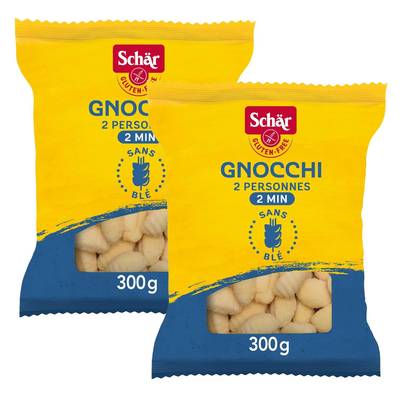 Schär Gnocchi sans gluten, Lot de 2x300g