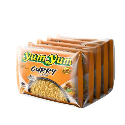 Yum Yum Nouilles Instantanées Saveur Curry, 5x60g