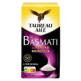 Taureau Ailé Riz Basmati du Penjab Long Grain en vrac, 1kg