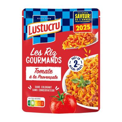 Lustucru Riz Express Tomate Provencale Micro-Ondes, 220g