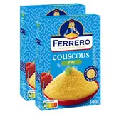Ferrero Graine de couscous fin, Lot de 2x500g