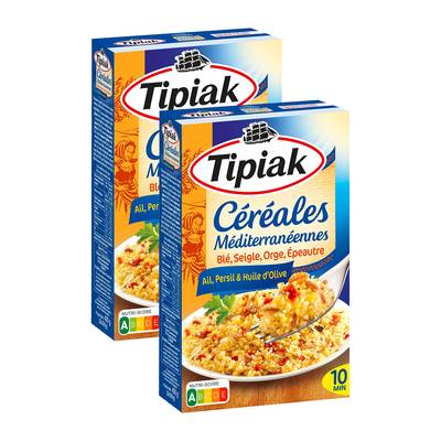 Tipiak Céréales à la Méditerranéenne, Lot de 2 -2x200g