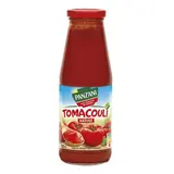 Panzani Purée de tomates Nature Tomacouli en bouteille, 700g