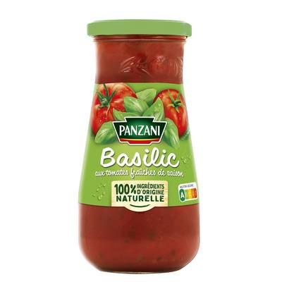 Panzani Sauce aux tomates fraîches et basilic, 400g