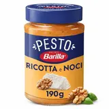 Barilla Sauce Pesto Ricotta e Noci - Ricotta et Noix en bocal, 190g
