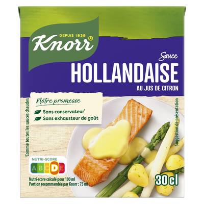 Knorr Sauce Hollandaise au jus de citron, 30cl