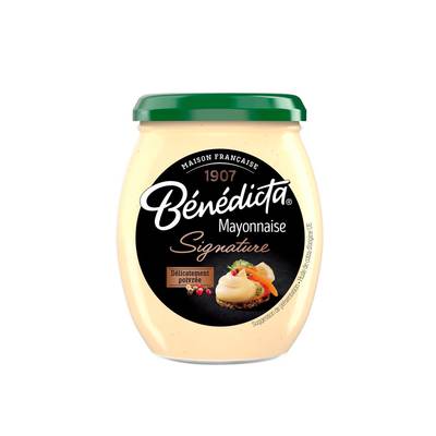 Bénédicta Mayonnaise au poivre en bocal, 255g