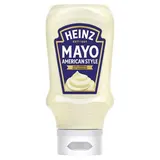 Heinz Mayonnaise American Style en Flacon Souple Squeeze Top Down, 215g