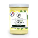 Les 3 Chouettes Sauce Façon Mayo Végétale Bio en bocal, 200g