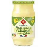 Lesieur Mayonnaise Classique à l'Huile de Colza en bocal, 475g